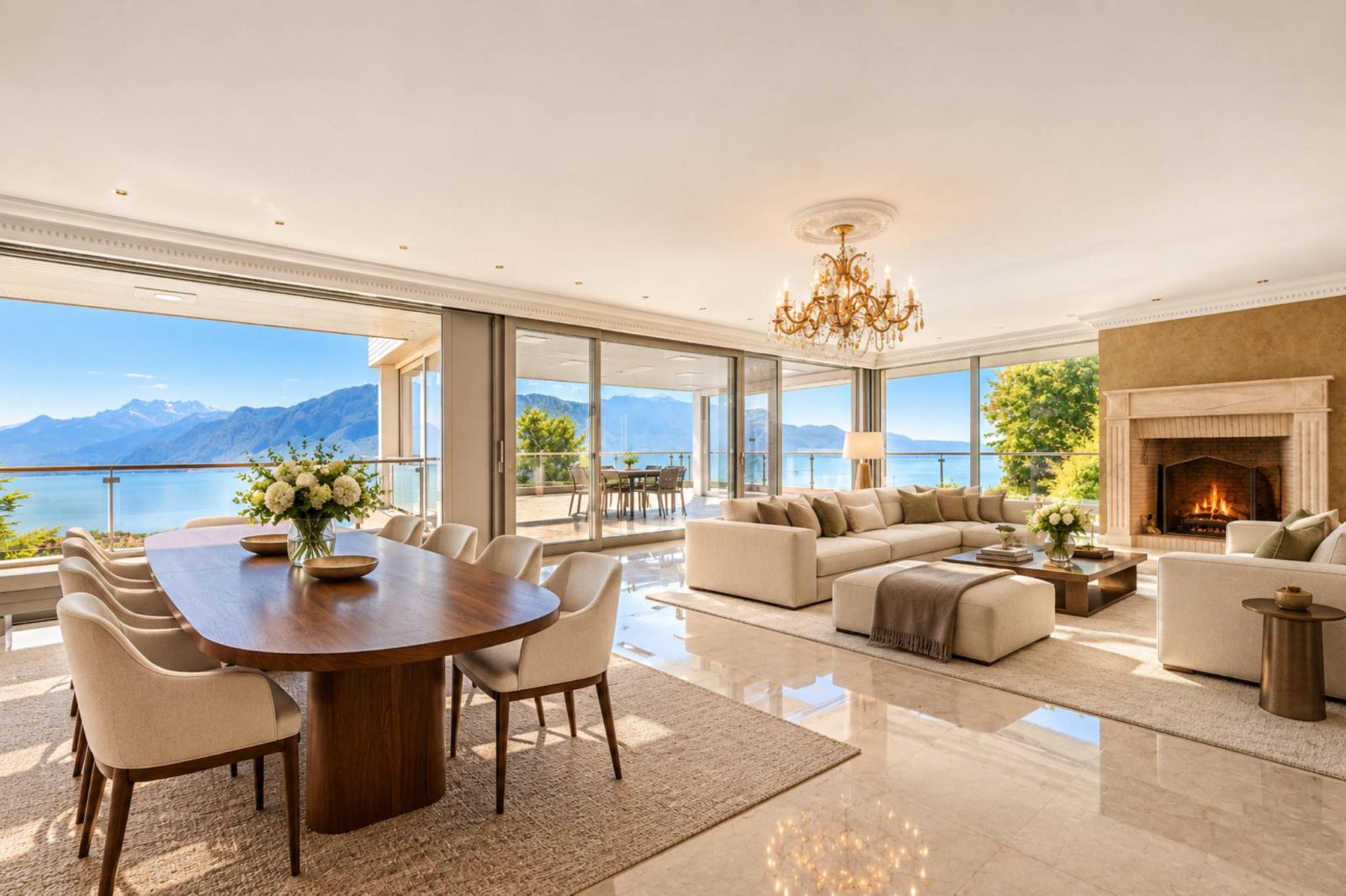 Prestigious Manor Property with Panoramic Lake Views
