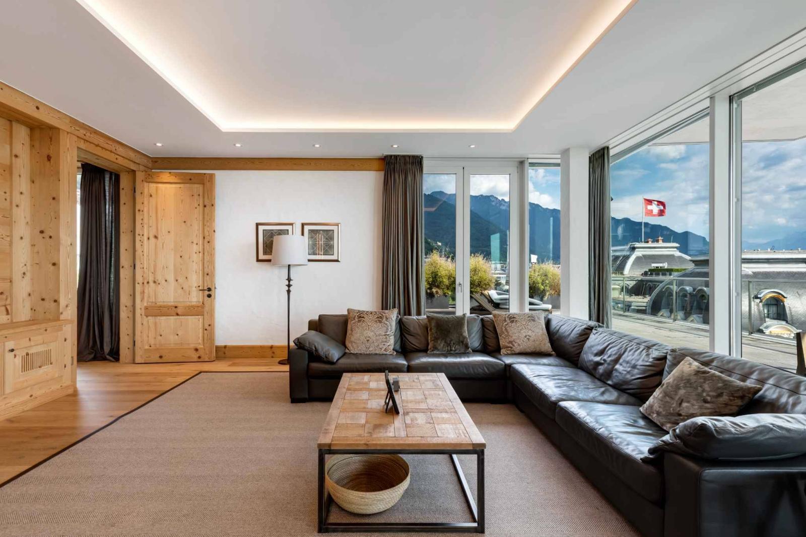 Unique apartment, between alpine luxury and modernity