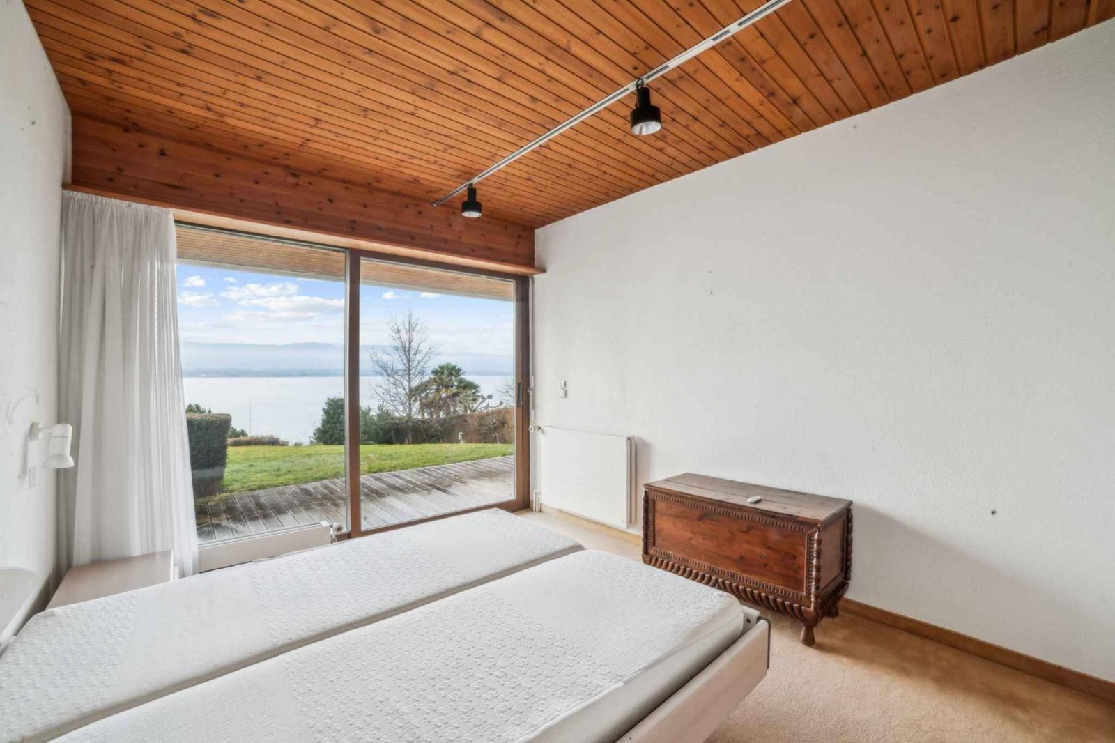 Waterfront property with private beach and dock