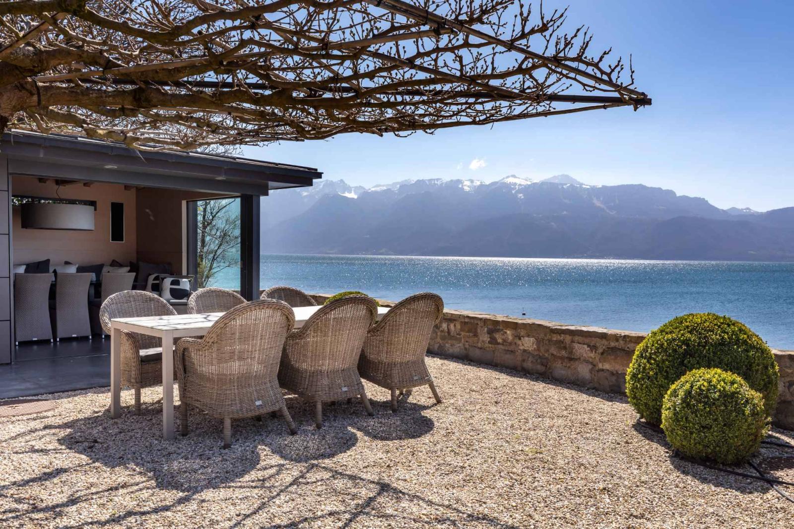 Exceptional property on the shores of Lake Geneva