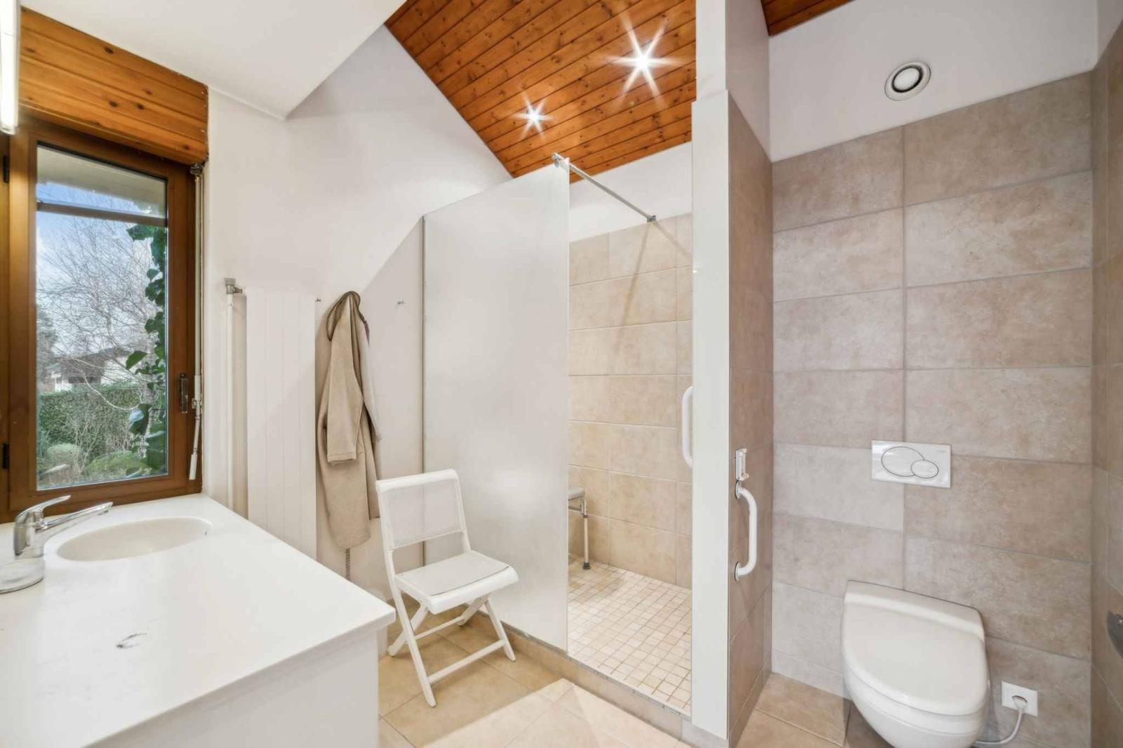 Waterfront property with private beach and dock