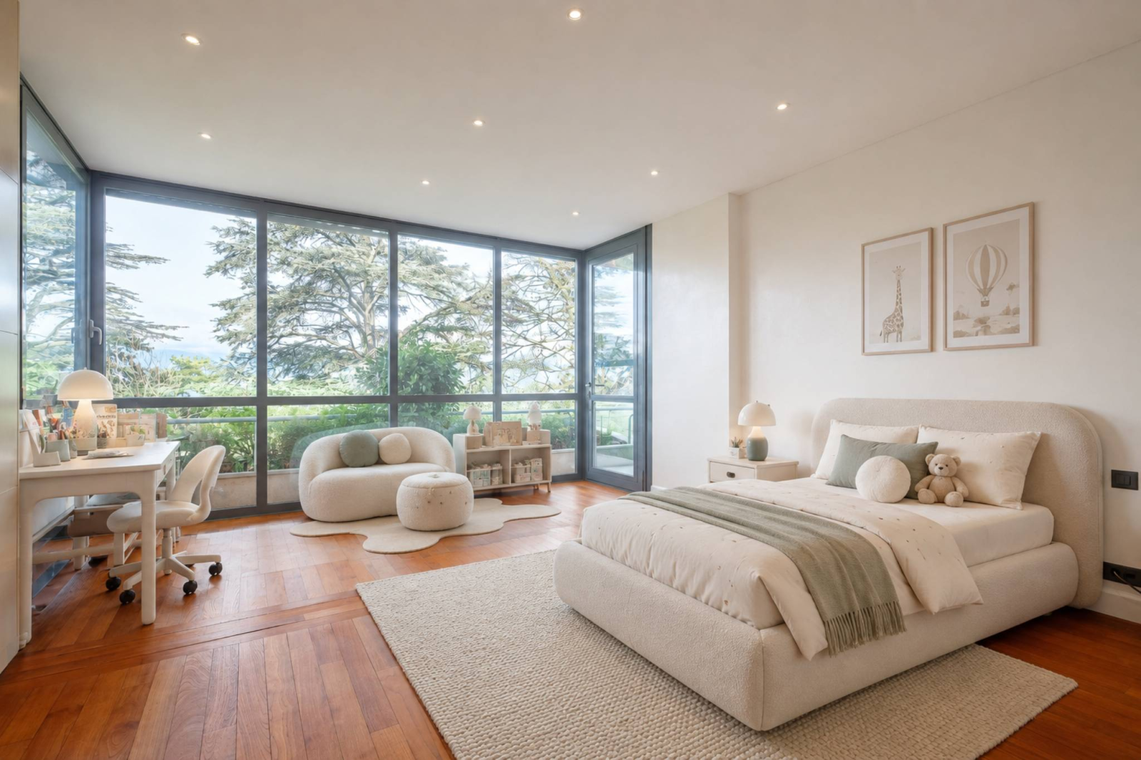 Magnificent apartment with terrace overlooking the lake