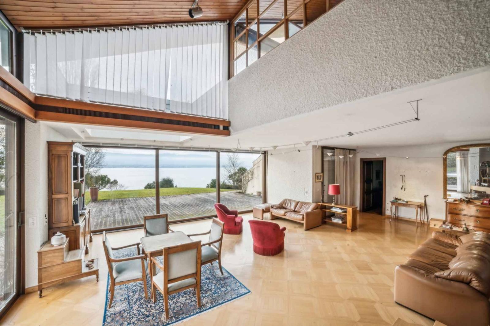 Waterfront property with private beach and dock