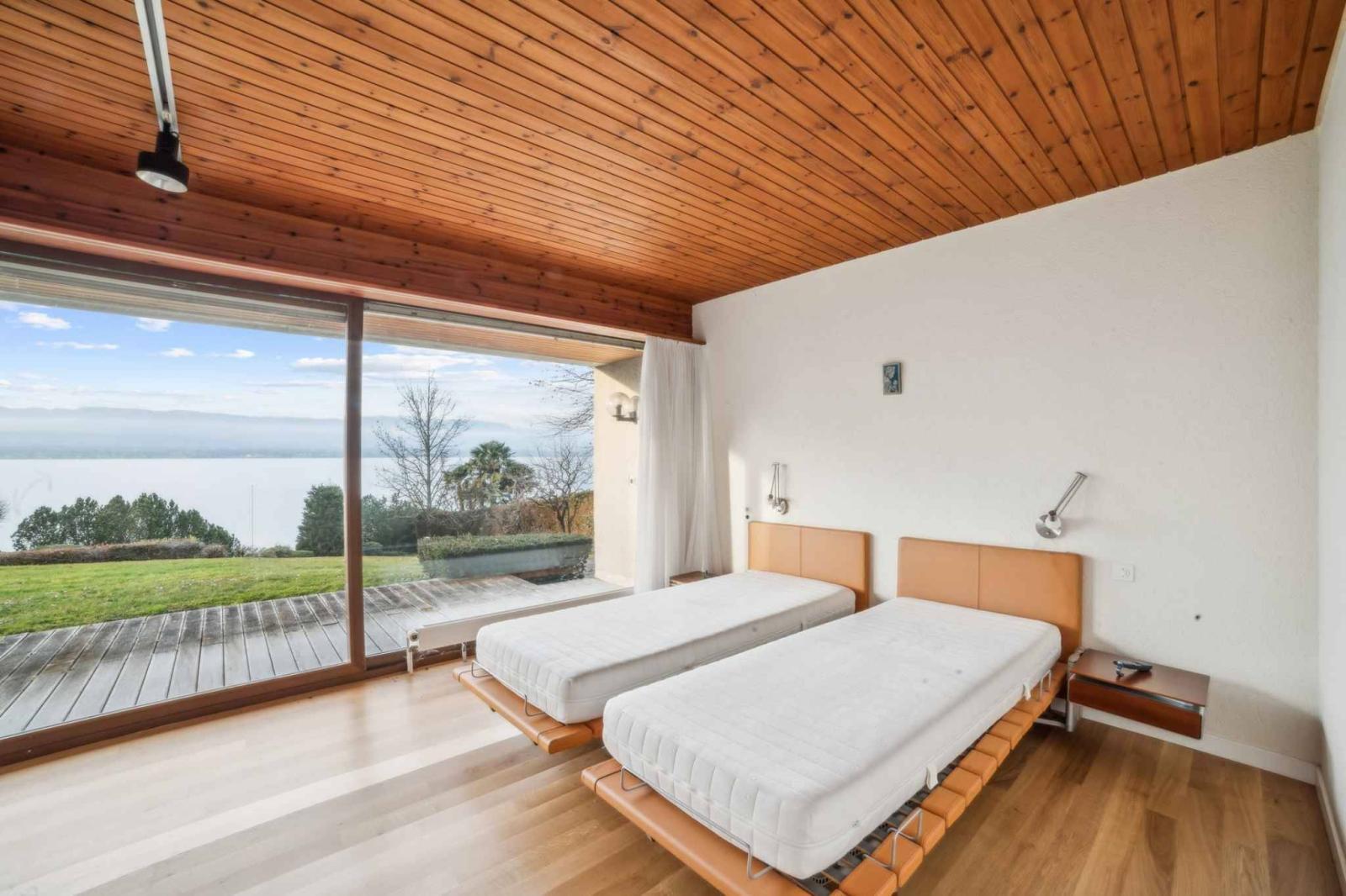 Waterfront property with private beach and dock