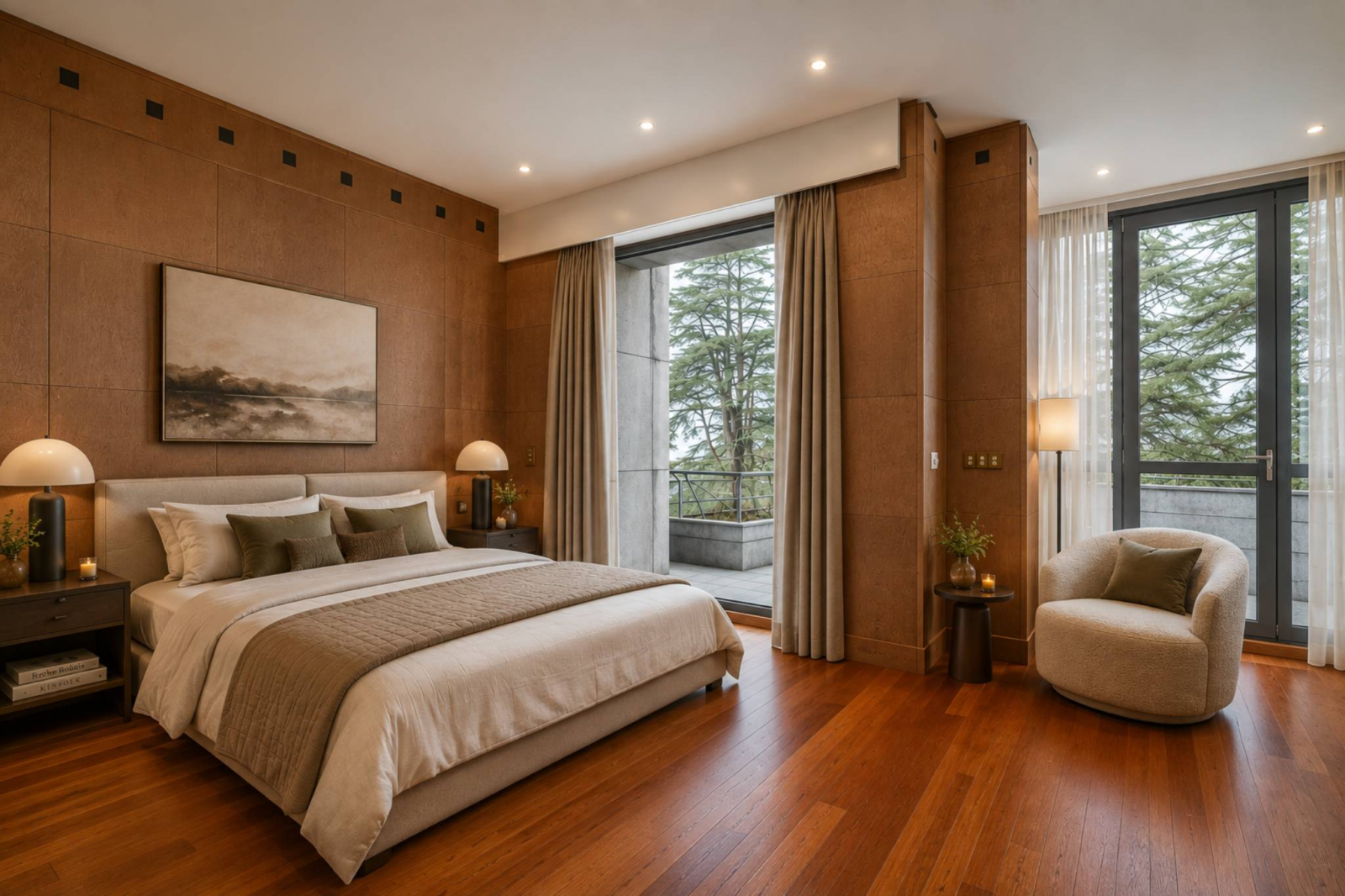 Magnificent apartment with terrace overlooking the lake