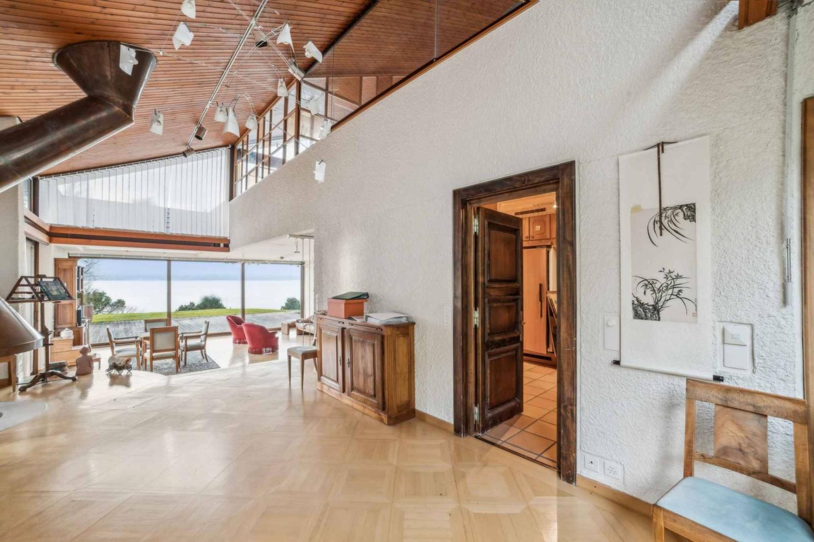 Waterfront property with private beach and dock